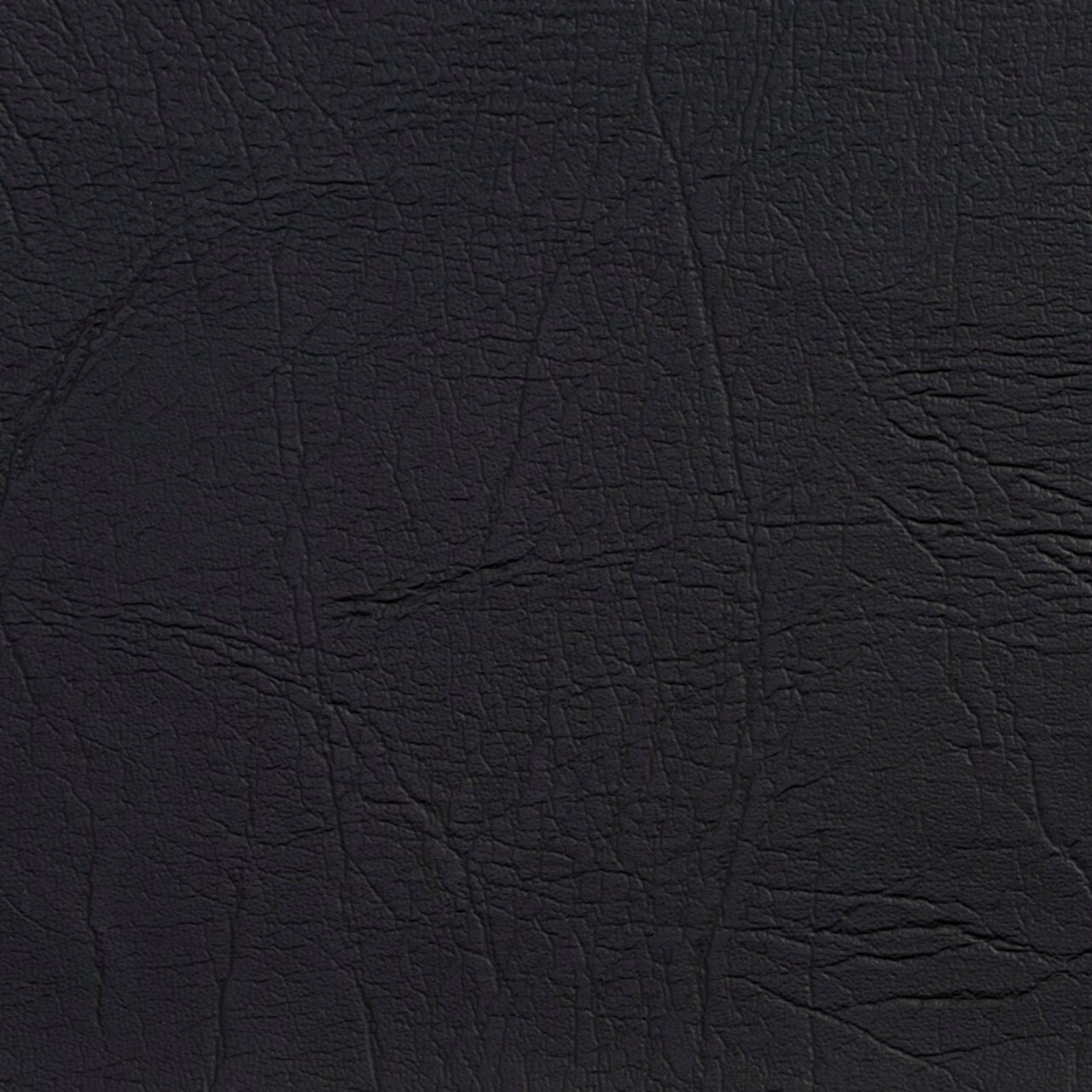 Oxen Black - Black Leather Grain,Plain & Solid Upholstery Fabric 54 Inches"